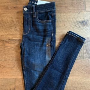 American Eagle Hi-Rose Jegging Dark Wash